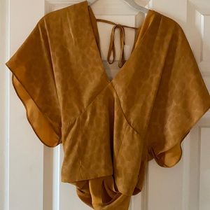 Current Air by Anthropolgie top SMALL